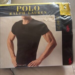 Ralph Lauren Men's Polo Black Short Sleeve Tee